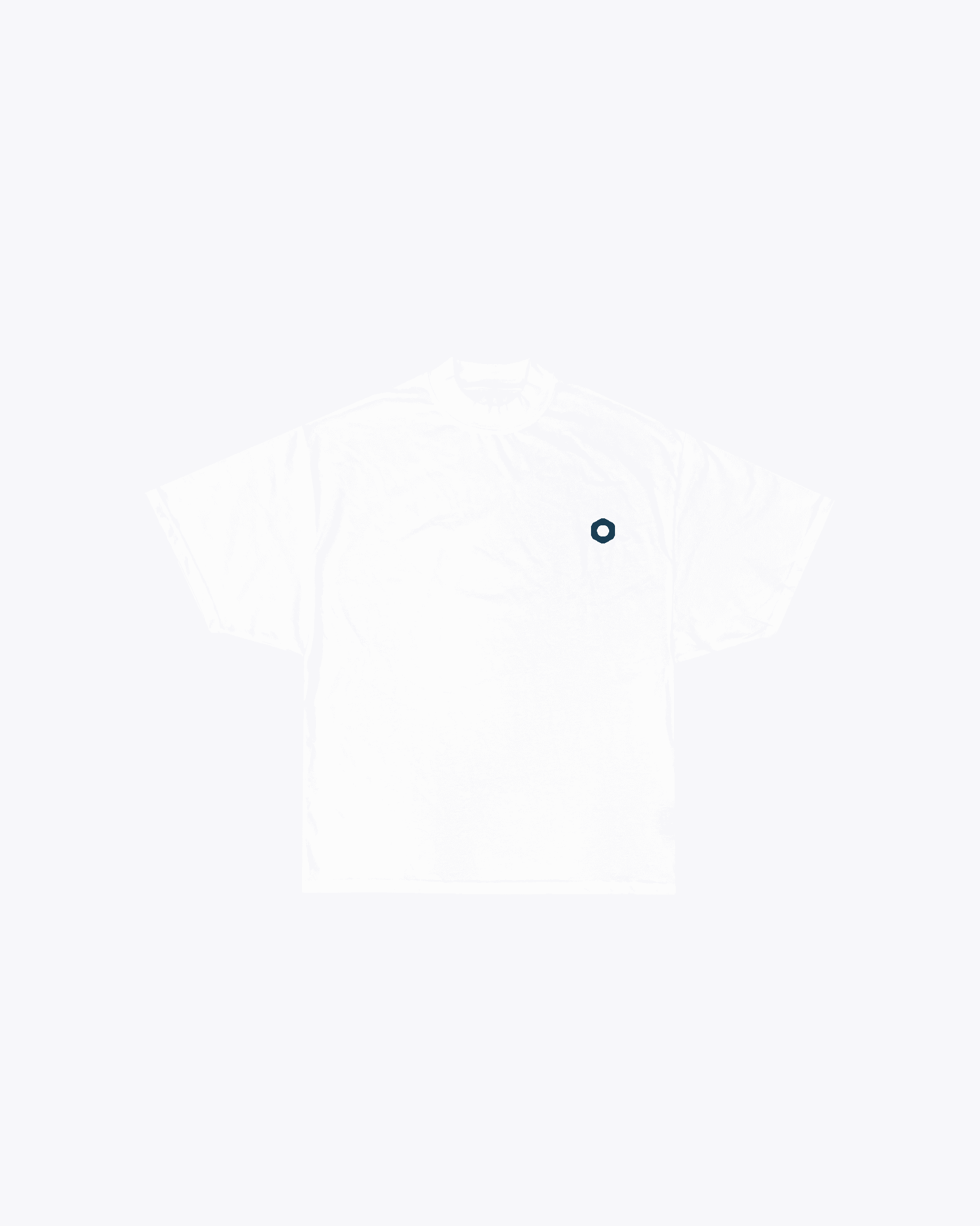 White Medusa t-shirt front